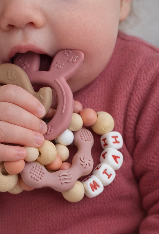 Soft Bunny Teether – Personalised Baby Gift (Copy)
