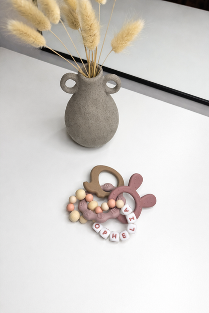 Soft Bunny Teether – Personalised Baby Gift (Copy)
