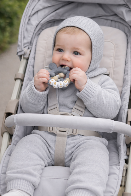 Soft Bunny Teether – Personalised Baby Gift