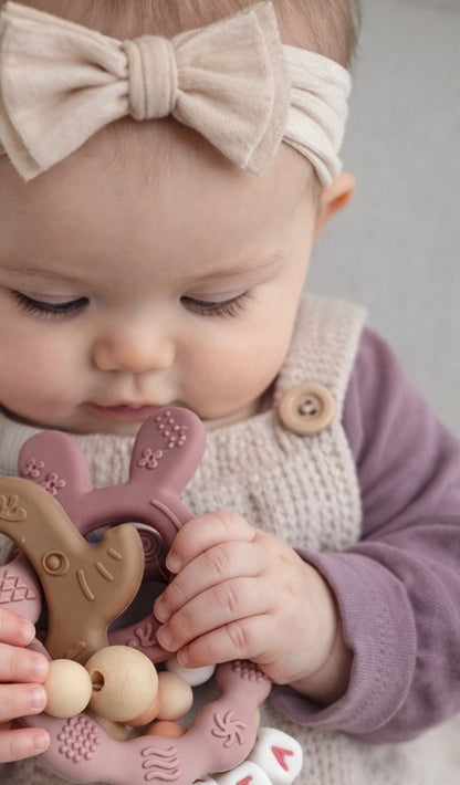 Soft Bunny Teether – Personalised Baby Gift (Copy)
