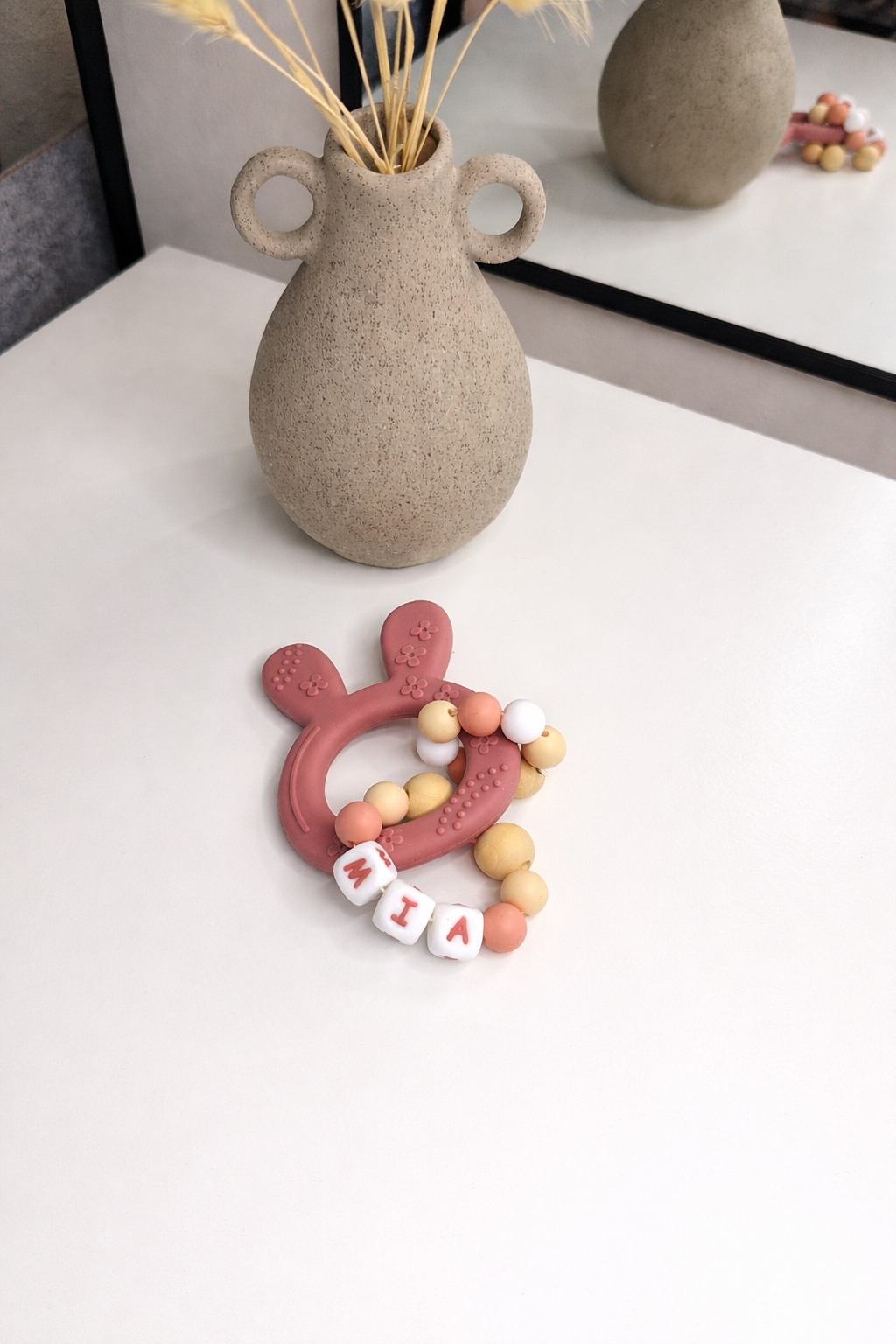 Soft Bunny Teether – Personalised Baby Gift (Copy) (Copy)