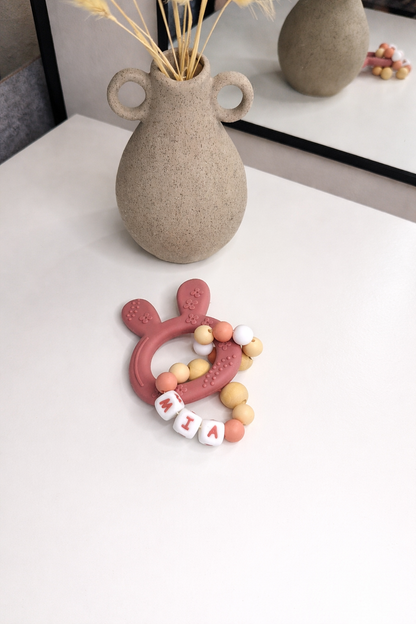 Soft Bunny Teether – Personalised Baby Gift (Copy) (Copy)